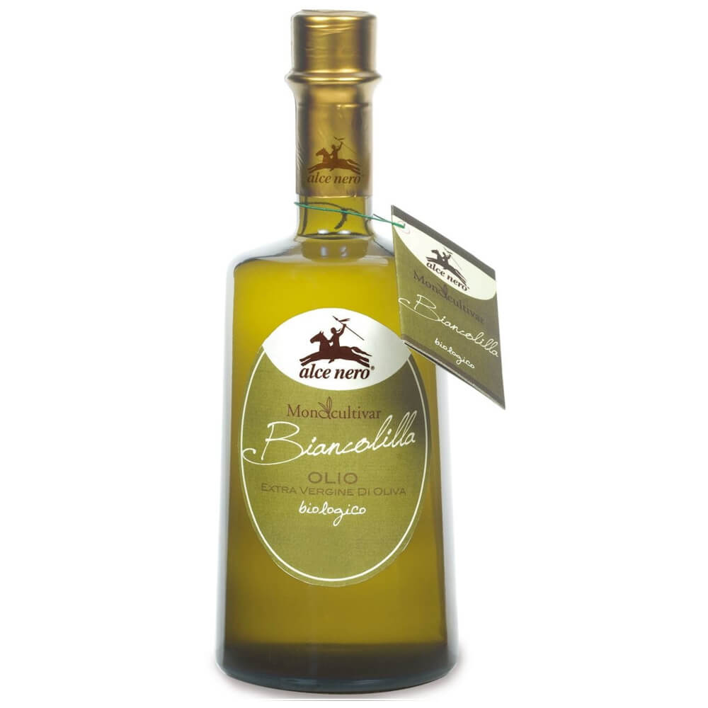Natives Olivenöl extra Biancolilla BIO 500 ml - ALCE NERO