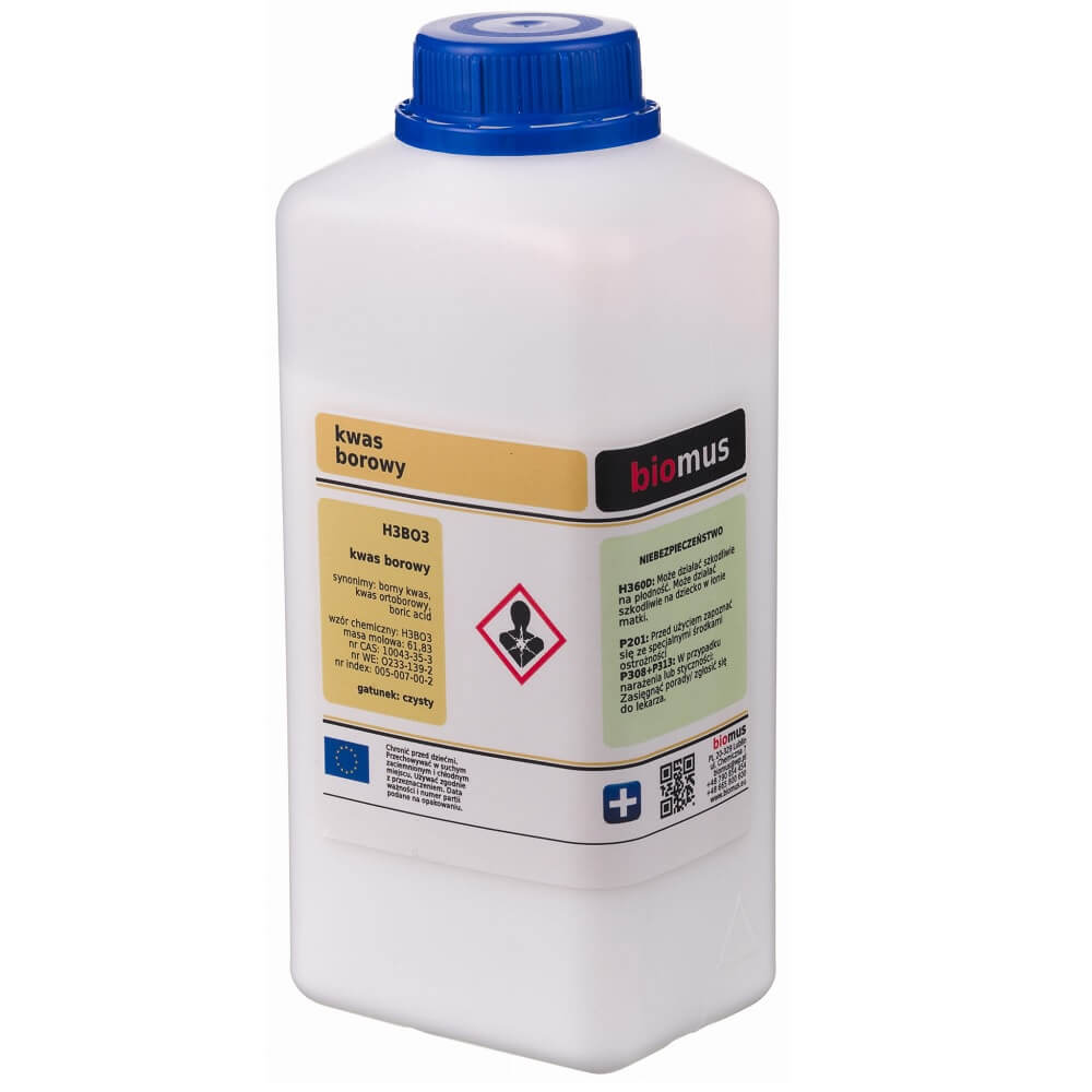 Borsäure, Borsäure 1000g BIOMUS Imagen principal del producto