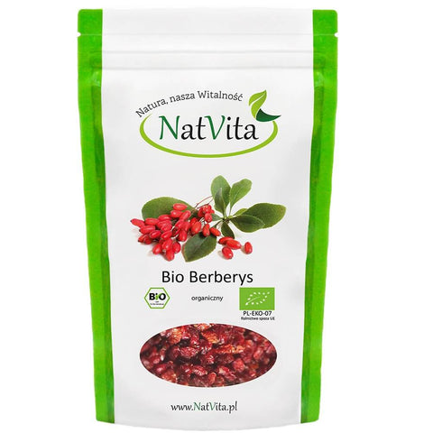 BIO Berberitze, Trockenfrüchte Berberis vulgaris l.50g NATVITA