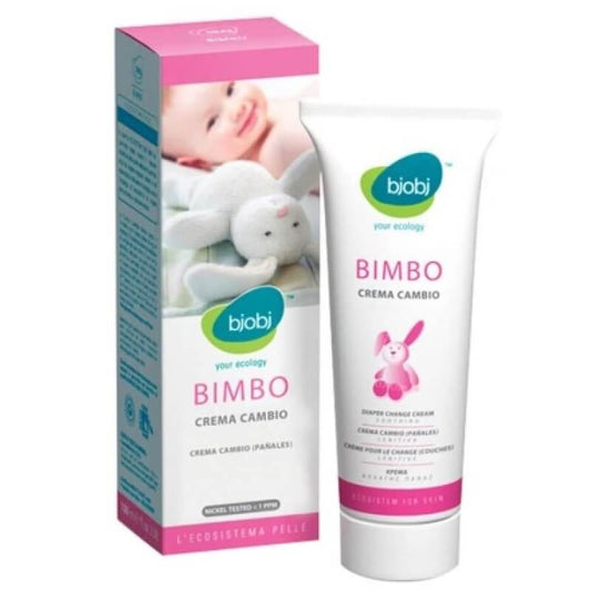Cremebalsam gegen Windelausschlag von BJOBJ Bimbo, 250g, cremige Textur, ideal für empfindliche Babyhaut