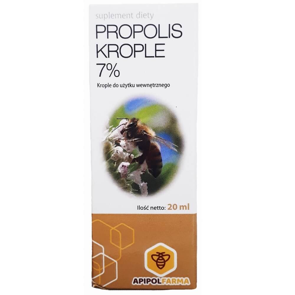 Propolistropfen 7% 64mg 20ml APIPOL FARMA