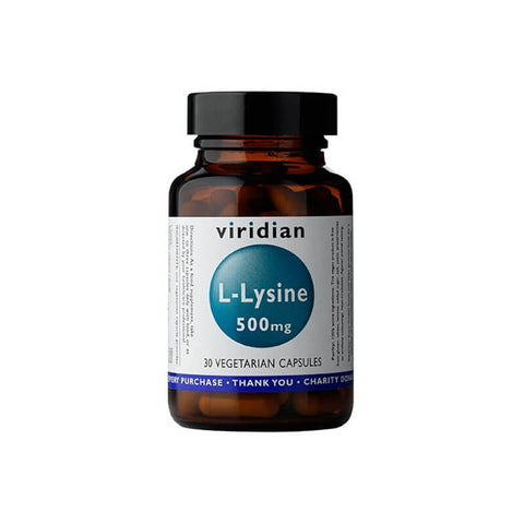 L - Lysin 500 mg L - Lysin 30 Kapseln VIRIDIAN