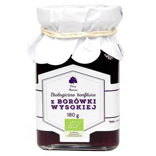 Heidelbeermarmelade BIO 180 g - GESCHENKE DER NATUR Hover Image