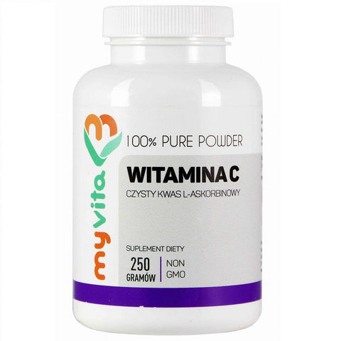 Vitamin C L-Säure - Ascorbinsäurepulver MYVITA 250g