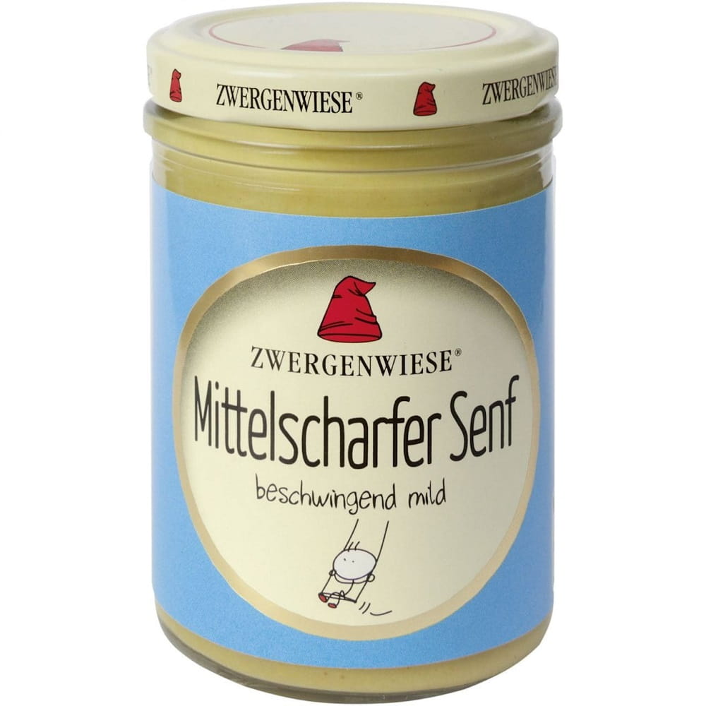 Mittelscharfer Senf BIO 160 ml - ZWERGENWIESE