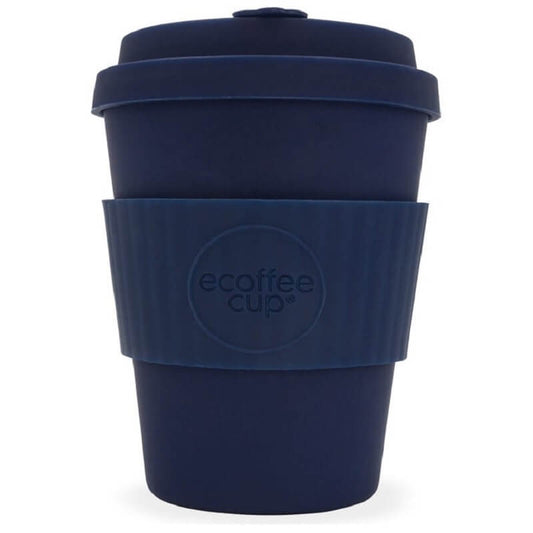 Bambusfaserbecher Dark Energy von ECOFFEE CUP, 350 ml, umweltfreundlicher Trinkbecher aus nachhaltigem Material, Nahaufnahme
