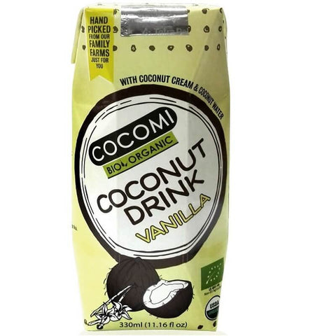 Kokosgetränk mit Vanillegeschmack BIO 330 ml - COCOMI