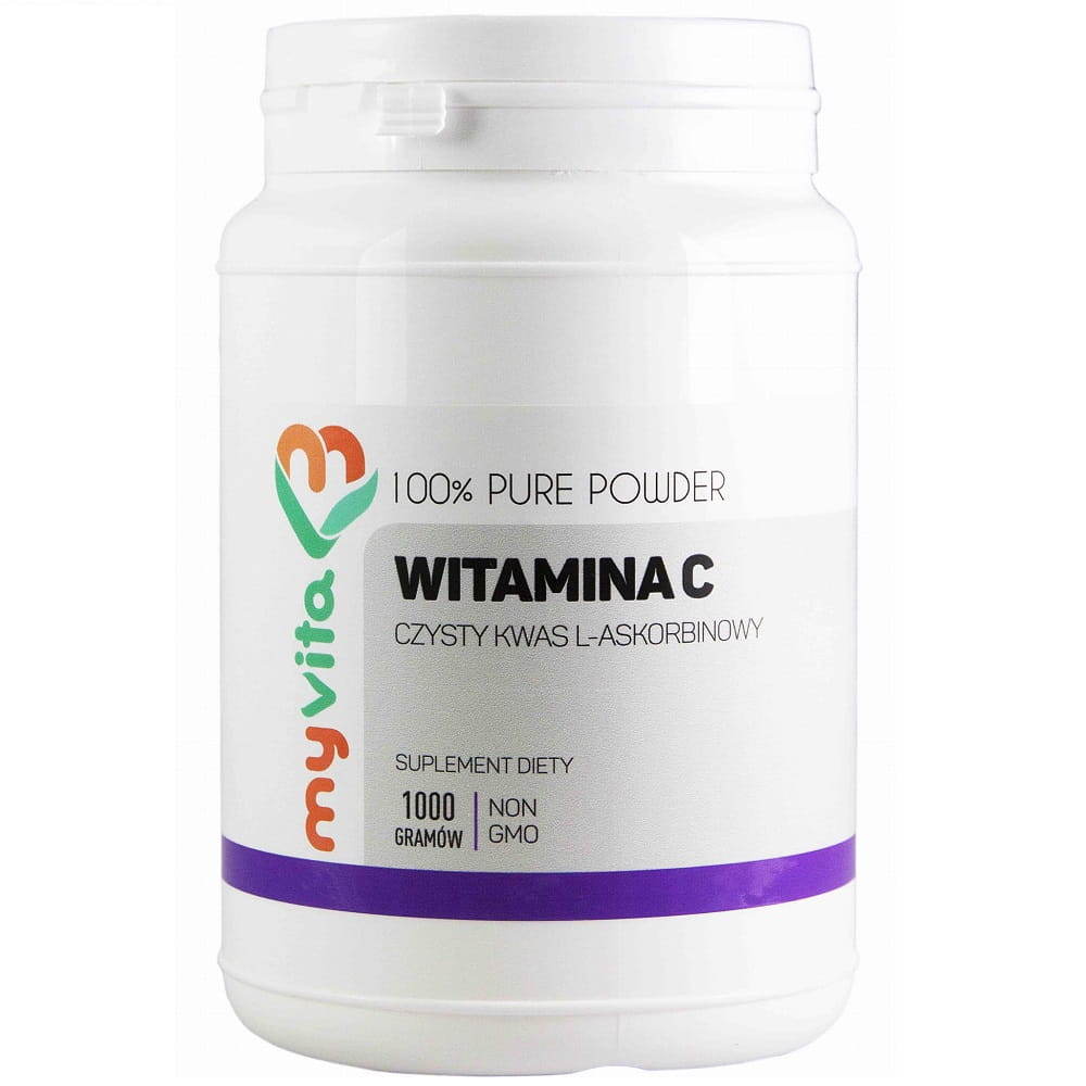 Vitamin C L-Säure - Ascorbinsäurepulver 1000g MYVITA