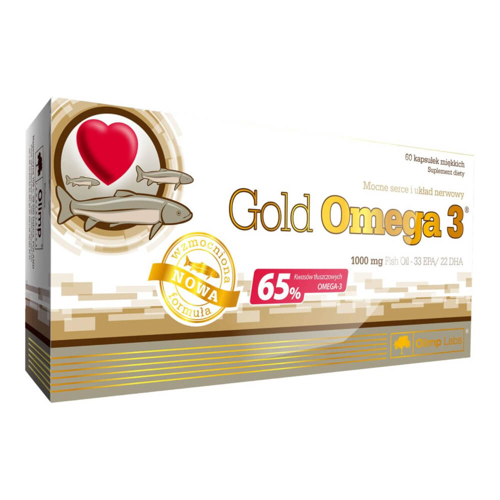 Gold OMEGA 3 1000 MG 60 Kapseln OLIMP LABS
