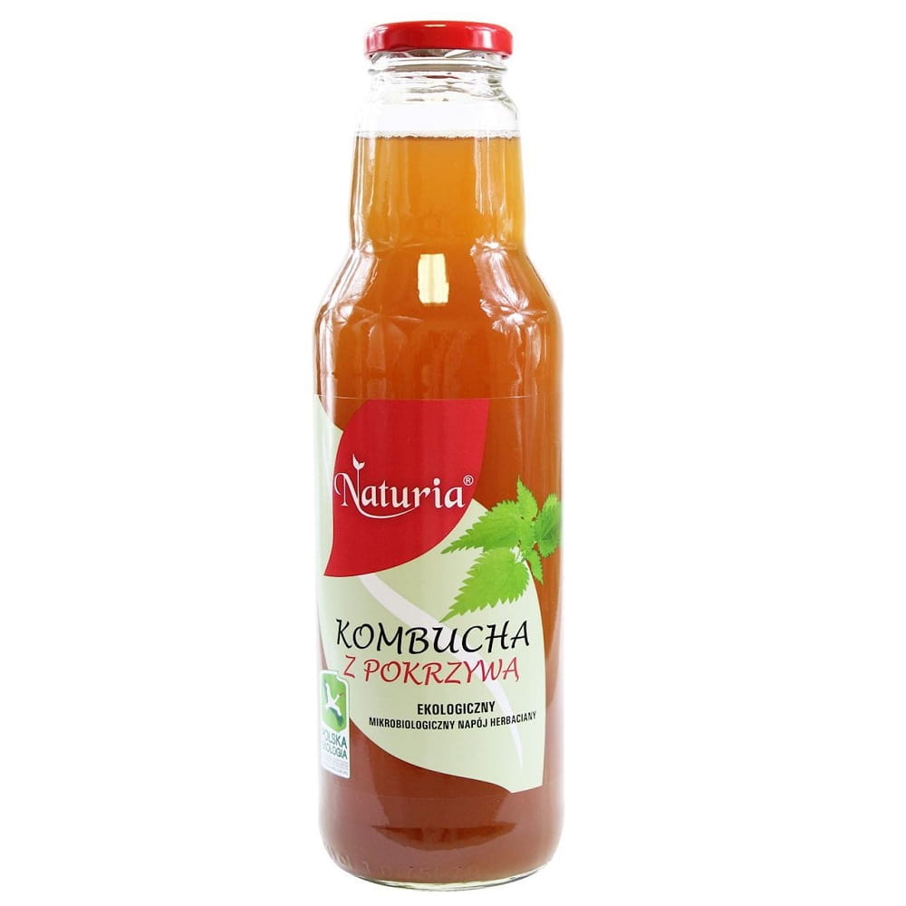 Kombucha mit Brennnessel BIO 750 ml - NATURIA Κύρια εικόνα προϊόντος