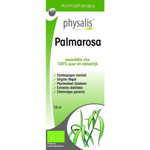 Ätherisches Palmarosaöl (Ingwerpalme) BIO 10 ml - PHYSALIS