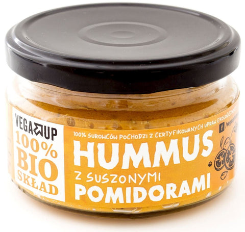 Hummus mit getrockneten Tomaten BIO 190 g - VEGA UP