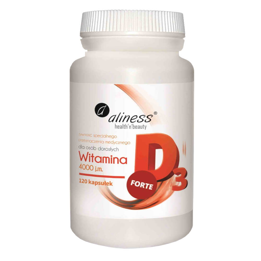 Vitamin D3 FORTE 4000 IE 120 ALINESS Kapseln