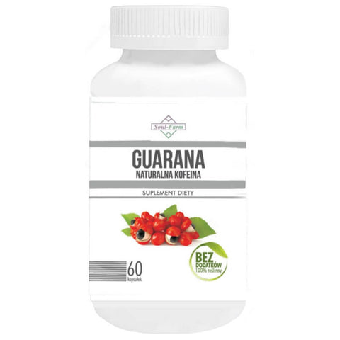 Guarana-Extrakt 500 mg 60 Kapseln - SOUL FARM