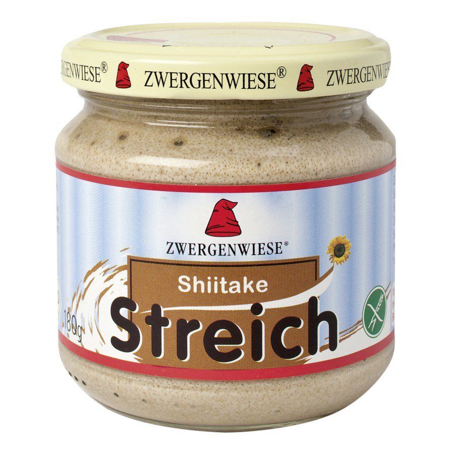 Sonnenblumenpaste mit glutenfreiem Shiitake BIO 180 g - ZWERGENWIESE