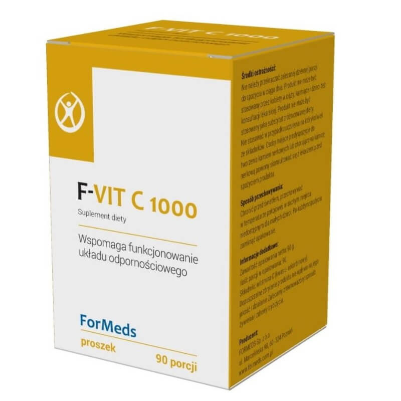 F - Vitamin C 1000 Vitamin C 1000 mg 90 Portionen 90 g FORMEDS