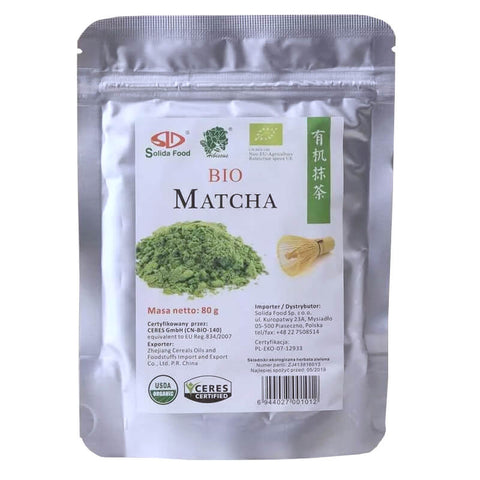 BIO-Matcha-Tee 80 g - SOLIDA FOOD