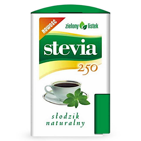 Süßstoff 250 Tabletten Stevia GREEN LEAF DOMOS