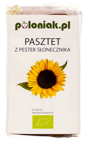 Vegane Pastete mit Sonnenblumenkernen BIO 160 g - POLONIAK
