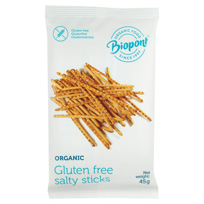 Glutenfreie Salzstangen BIO 45 g - BIO PONT Hover Image