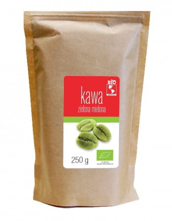 Gemahlener Rohkaffee BIO 250 g - BIO AMERIKA Hlavní obrázek produktu