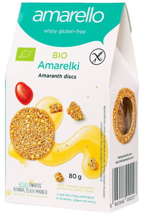 Glutenfreies Amarelki BIO 80 g - AMARELLO