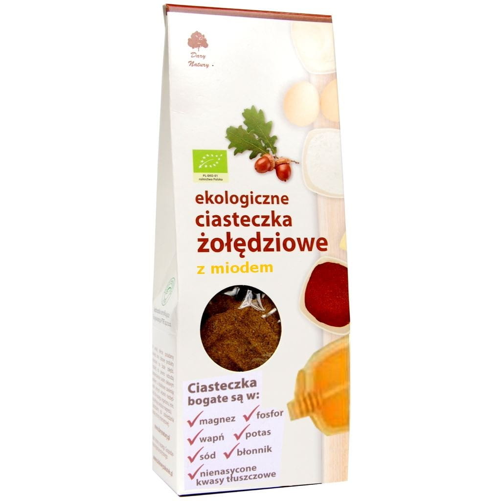 Eichelplätzchen mit Honig BIO 100 g - GESCHENKE DER NATUR