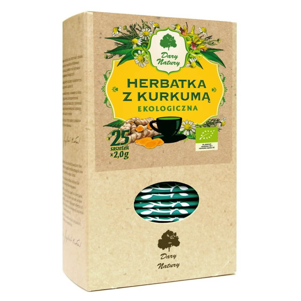 BIO Kurkuma-Tee (25 x 2 g) - GESCHENKE DER NATUR