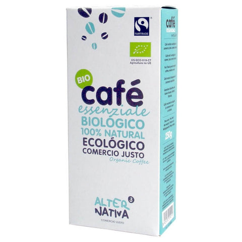 Gemahlener Kaffee Arabica / Robusta Essenziale Fairtrade BIO 250 g - ALTERNATIVA