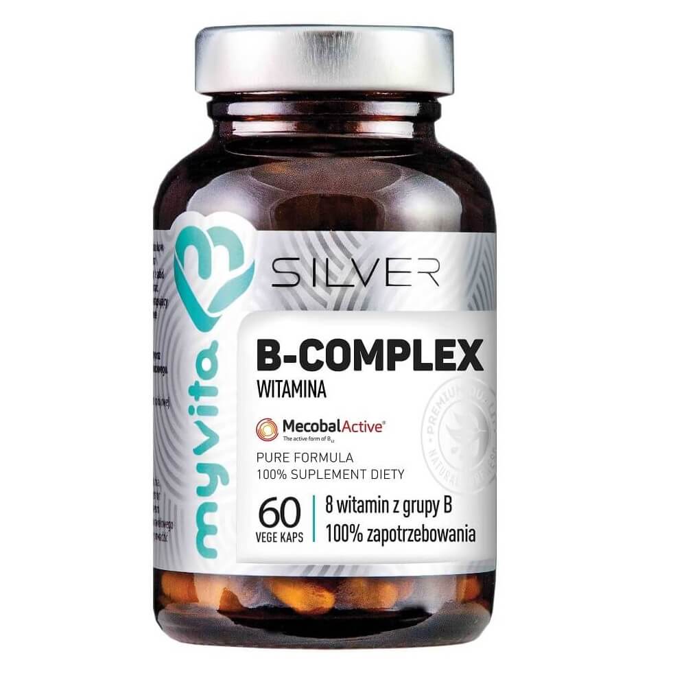 B - KOMPLEX 8 B-Vitamine 60 MYVITA SILVER PURE Kapseln