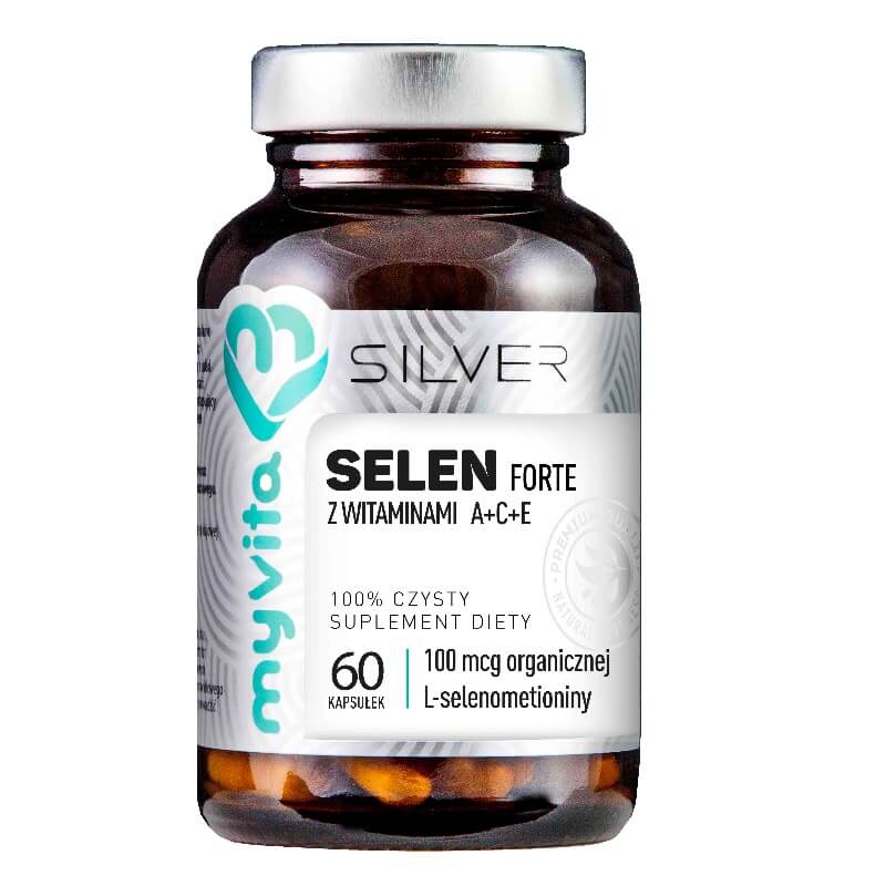 Selen FORTE mit Vitamin A + C + E 60 MYVITA SILVER PURE Kapseln Hauptbild