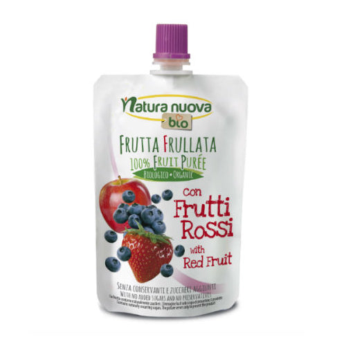 Apfelpüree mit roten Früchten BIO 100 g - NATURA NUOVA Hover Image