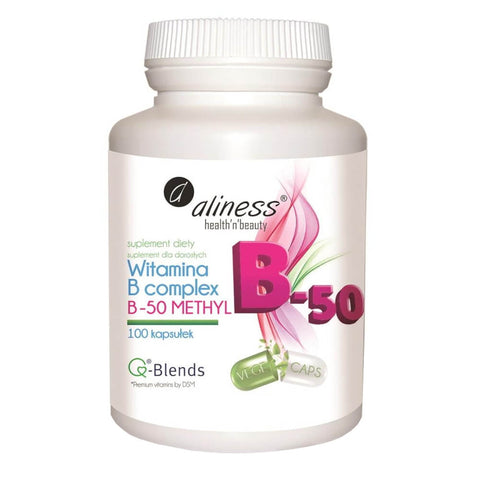 Vitamin B KOMPLEX B - 50 Methyl 100 Kapseln ALINESS