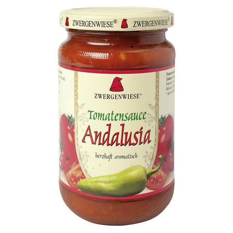 Andalusische Tomate würzige glutenfreie Sauce BIO 350 g - ZWERGENWIESE