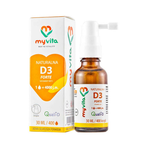 Flüssiges Vitamin D3 4000 IE 30ml MYVITA