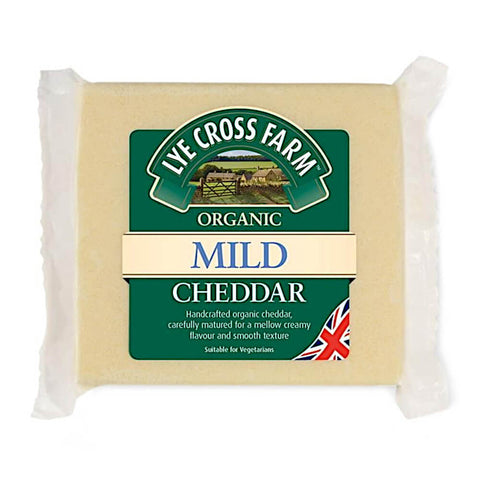 Milder Cheddar-Käse für 3 - 5 Monate BIO 200 g LYE CROSS FARM