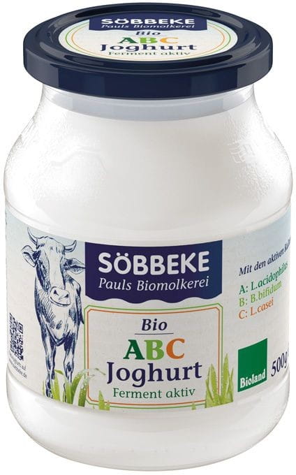 Probiotischer Joghurt abc BIO 500 g (Glas) - SOBBEKE Hlavní obrázek produktu