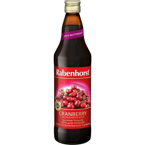 Cranberrysaft 100% 750 ml - RABENHORST