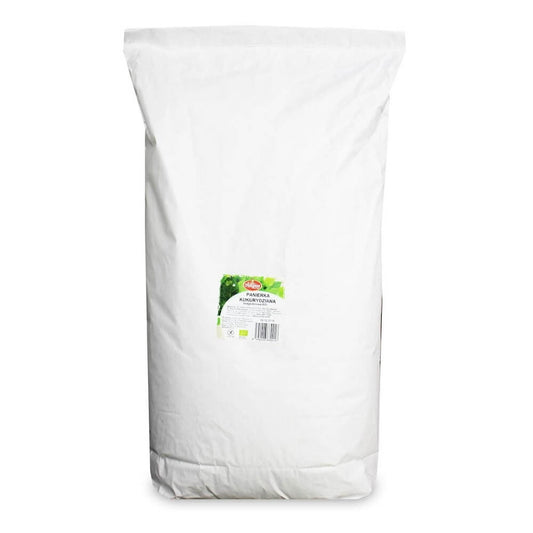 Glutenfreie Maisbeschichtung BIO von BIO PLANET in 10 kg Packung, ideal für HORECA, ungekocht, gelbe Maismehlbeschichtung