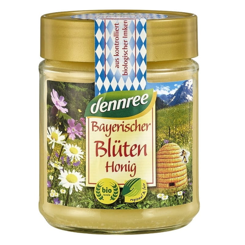 Mehrblumen-Bayerischer Honig BIO 500 g - DENNREE