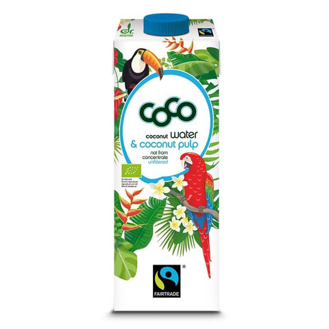 Ungefiltertes Kokoswasser BIO 1000 ml - COCO (DR. MARTINS)