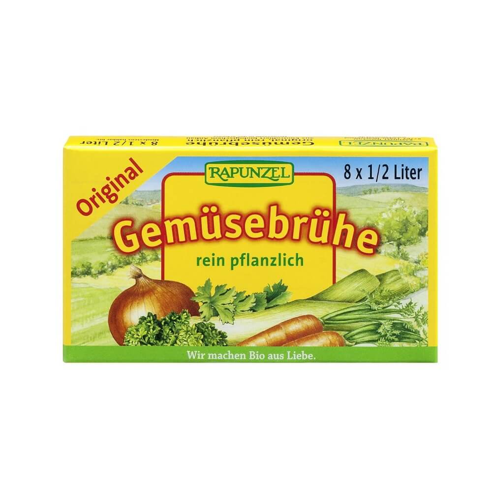 Brühe - Gemüsewürfel (gelb) BIO 8x105 g - RAPUNZEL Hoofdafbeelding