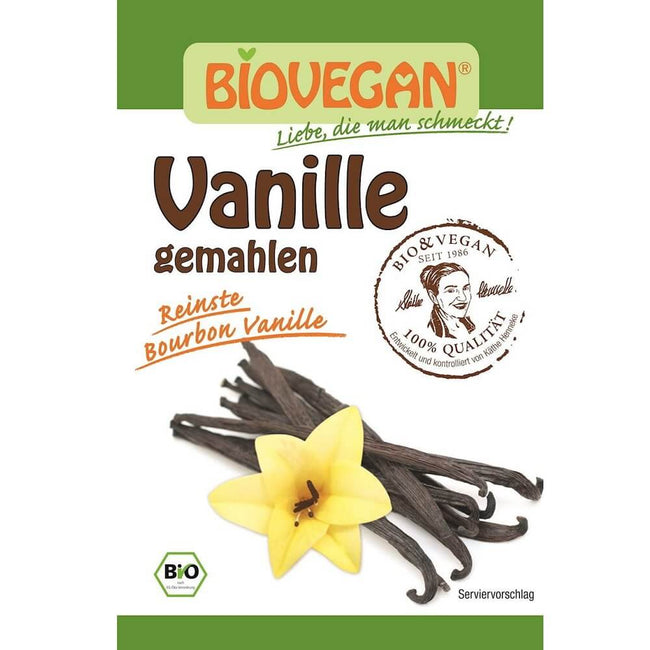 Vanille gemahlener Bourbon glutenfrei BIO 5 g - BIO VEGAN Hover Image