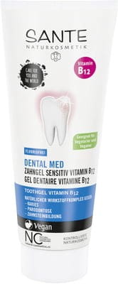 Zahngel mit Vitamin B12 ohne Fluorid 75 ml - SANTE