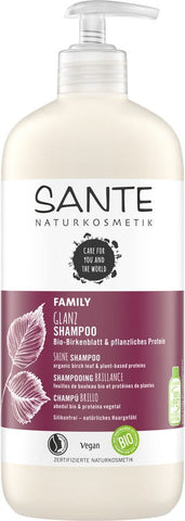 Birkenblätter-Shampoo und Öko-Pflanzenproteine 500 ml - SANTE