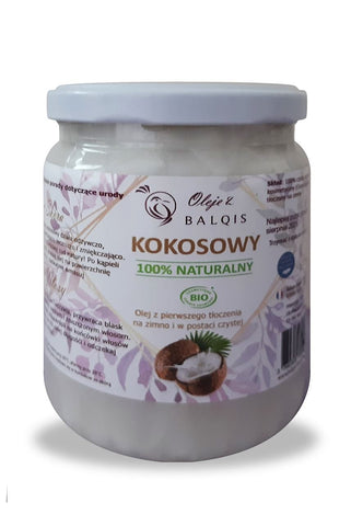 Kosmetisches Kokosöl Öko 500 ml - BALQIS