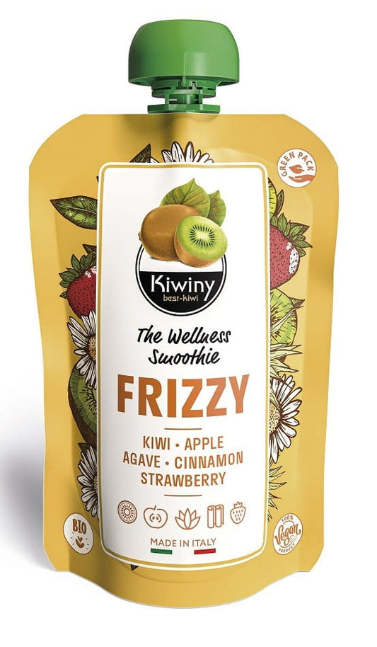 Kiwipüree mit Zimt und Apfel glutenfrei BIO 150 g - KIWINY