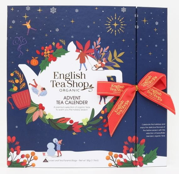 Weihnachtstee-Set Adventskalender (25x2) BIO 50 g ENGLISH TEA SHOP