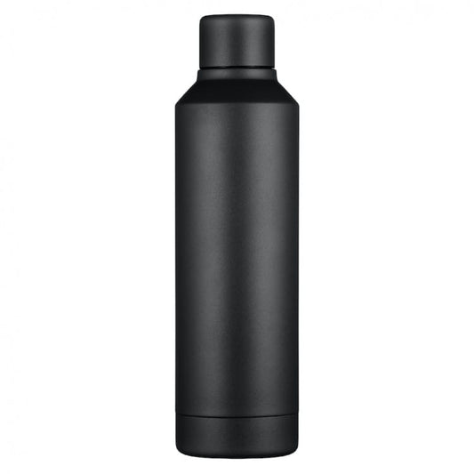 Edelstahl-Thermoflasche von ECOFFEE CUP, 500 ml, mit doppelwandigem Isolierkörper für heiße und kalte Getränke.