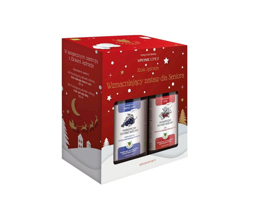 Geschenkset für Senioren von JOY DAY, 2x 500 ml Bio-Getränke in ansprechender Geschenkverpackung.